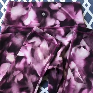 Lulu lemon cropped wunder under leggings